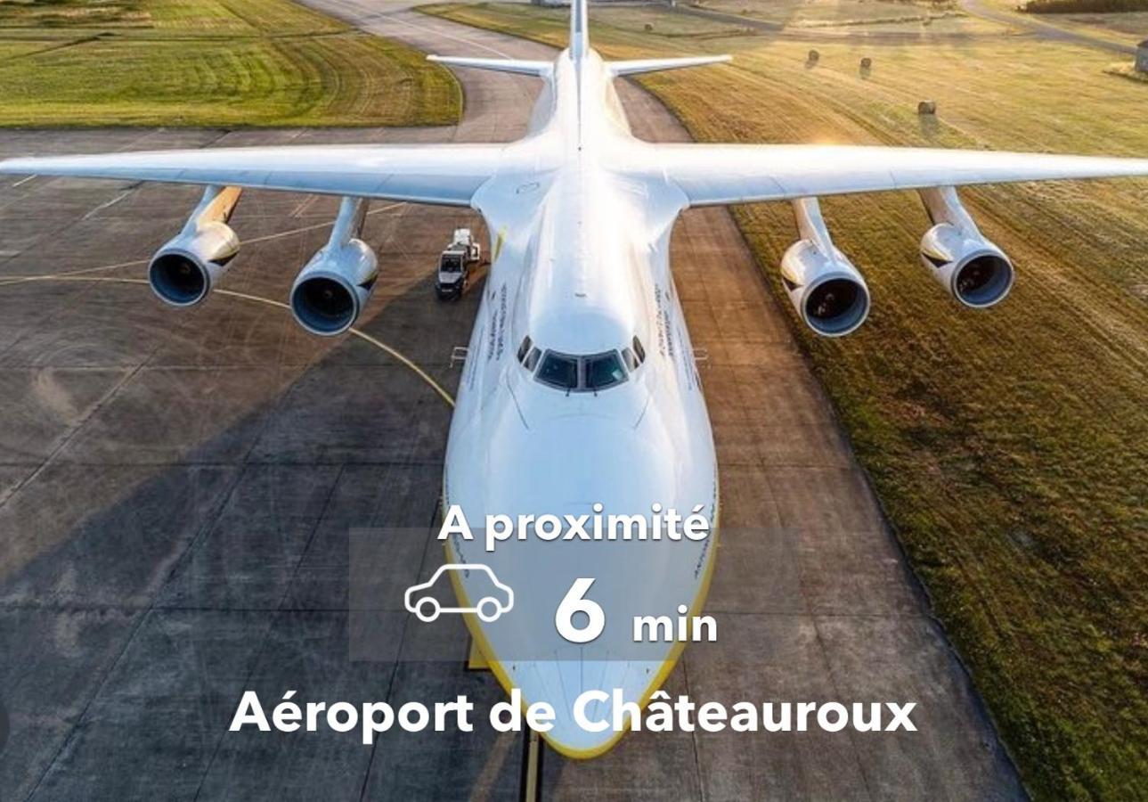 Le Boheme ⸱ Stationnement Gratuit ⸱ Fibre Apartment Deols Bagian luar foto